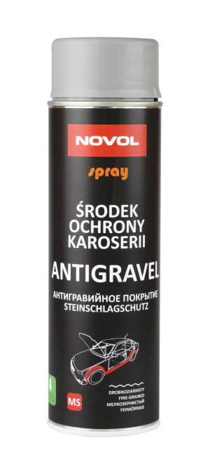 środek Ochrony Karoserii Novol Antigravel Ms Szary 500ml Spray
