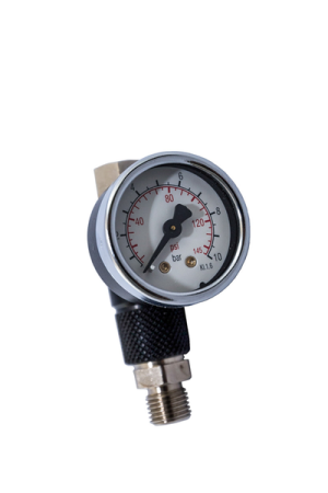 Ani Regulator Ciśnienia Z Manometrem Rp/1, Czarny