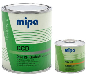 Lakier Samochodowy Bezbarwny Mipa Hs Ccd+ms25  Kpl. 1,5l