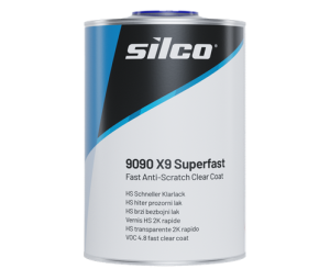 Lakier Samochodowy Bezbarwny Silco 9090 X9 Superfast, Hs, 3:1, 1 L