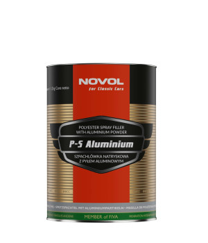 Novol For Classic Cars P-s Aluminium - Szpachlówka Natryskowa Z Pyłem Aluminiowym 1.2kg