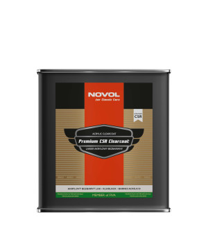Lakier Samochodowy Novol For Classic Car Premium Csr Clearcoat 3:1 - Lakier Samochodowy Akrylowy Bezbarwny 2.5l