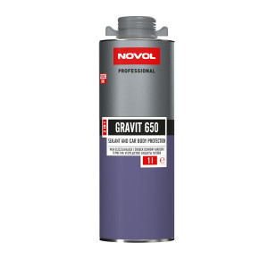 Novol Gravit 650 Masa Uszczelniająca I środek Ochrony Karoserii 2 W 1 Czarny 1l
