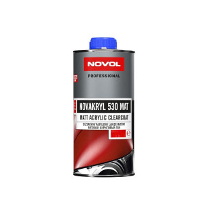 Lakier Samochodowy Novol Novakryl 530 Mat - Akrylowy Lakier Samochodowy Bezbarwny 1l
