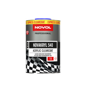 Lakier Samochodowy Novol Novakryl 540 - Akrylowy Lakier Samochodowy Bezbarwny 1000ml