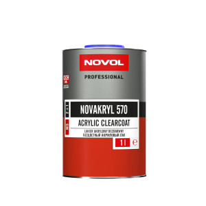 Lakier Samochodowy Novol Novakryl 570 - Akrylowy Lakier Samochodowy Bezbarwny 1l