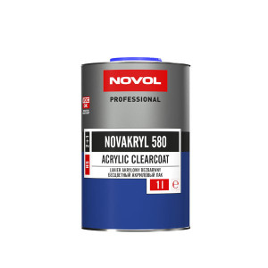 Lakier Samochodowy Novol Novakryl 580 - Akrylowy Lakier Samochodowy Bezbarwny 1l