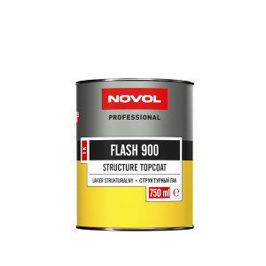 Novol Flash 900 Lakier Samochodowy Strukturalny Czarny 750ml