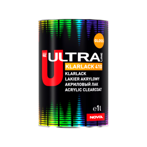 Lakier Samochodowy Novol Ultra Klarlack 410 Gloss Bezbarwny Lakier Samochodowy Akrylowy 1l
