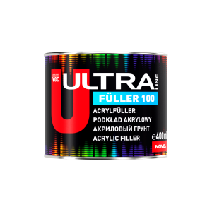Novol Ultra Fuller 100 - Podkład Akrylowy Czarny 400ml