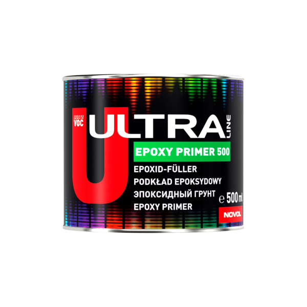 Novol Ultra Primer Epoxy 500 - Podkład Epoksydowy Szary 750ml Kpl