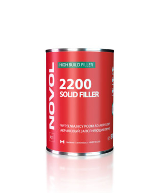 Novol Solid Filler 2200 Podkład Akrylowy Czarny 800ml