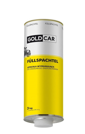 Goldcar Full Goldcar Szpachla Szpachlówka Uniwersalna Wypełniająca Kartusz 3kg Z Utwardzaczem