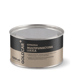 Goldcar+ Goldcar Szpachla Szpachlówka Uniwersalna Multifunkcyjna Lekka 1000ml Z Utwardzaczem