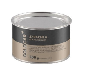 Goldcar+ Goldcar Szpachla Szpachlówka Uniwersalna Ultraelastyczna 500g Z Utwardzaczem