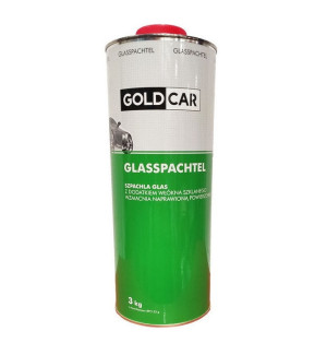 Goldcar Glas Szpachla Z Włóknem Szklanym 3kg Kartusz Z Utwardzaczem
