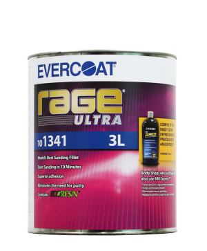 Evercoat Rage Ultra Evercoat Szpachla Szpachlówka Uniwersalna Lekka Wypełniająca 3l