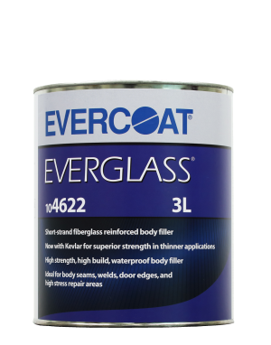 Evercoat Everglass Szpachlówka Z Włóknem Szklanym 3l