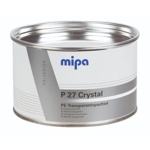 Mipa Szpachla Szpachlówka Uniwersalna P27 Transparentna Z Utwardzaczem Kpl. 1kg