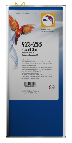 Lakier Samochodowy Bezbarwny Glasurit 923-255 Hs Multi 5l