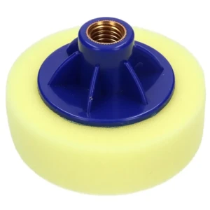 Gąbka Polerska Mini 80mm średnio Twarda Italko żółta Z Gwintem