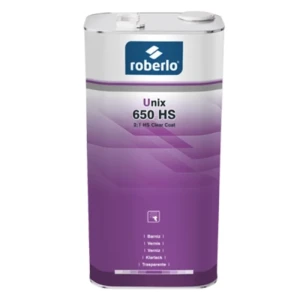 Lakier Samochodowy Bezbarwny Ultra Szybki Roberlo Unix 650hs 5l