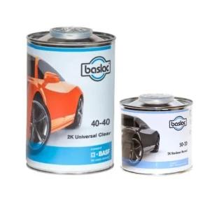 Lakier Samochodowy Bezbarwny Hs Baslac 40-40 Utwardzacz 50-20 1.5l Zestaw