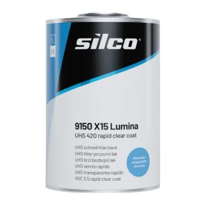 Lakier Samochodowy Bezbarwny Silco 9150 X15 Lumina Uhs 1l Szybkoschnący