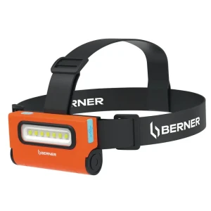 Lampa Czołowa Led Berner 2 W 1 Usb-c Składana