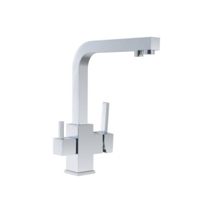 Acquaxcasa Rubinetto tre vie miscelatore cubo
