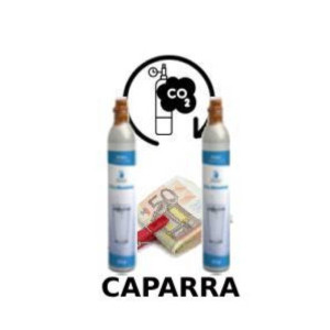 Acquaxcasa Caparra per ricarica bombole Co2 450 gr