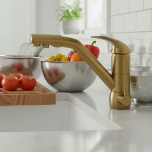 IFM-WT Rubinetto tre vie miscelatore Ottone