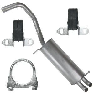 Tłumik końcowy Volkswagen Polo IV 4 9N 11.2001-12.2009 1.4 TDI 1.9 TDI Hatchback