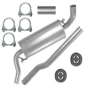 Tłumik środkowy Audi 90 B3 04.1987-09.1991 1.6 TD Sedan