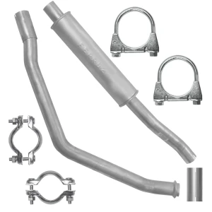Tłumik środkowy Fiat Sedici I 1 06.2006-10.2014 1.6i Hatchback 2WD + 4WD