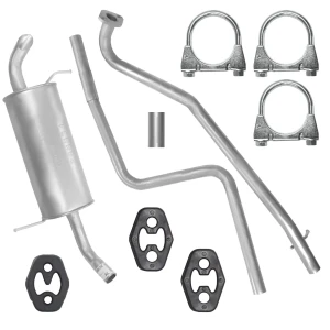 Zestaw tłumików Ford Fiesta V 5 MK5 12.2005-06.2008 1.4 TDCI Hatchback