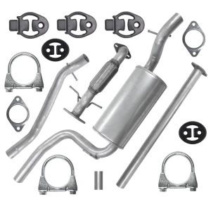 Zestaw tłumików Ford Focus 2 II MK2 od 2004 do 07/2011 1.6 TDCi Hatchback