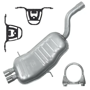 Tłumik końcowy BMW Seria 3 E46 od 1998 do 09/2001 2.0 2.5 2.8 Sedan Kombi Touring Coupe