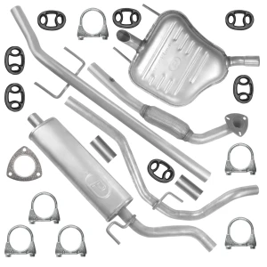 Zestaw tłumików Opel Vectra 3 III C od 2002 do 11/2005 1.6 1.8 Sedan