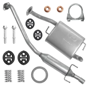 Zestaw tłumików Toyota Corolla 9 IX E12 od 2001 do 02/2007 1.4 1.6 Hatchback