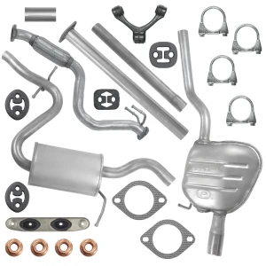 Zestaw tłumików Volkswagen Golf 6 VI od 2009 do 07/2013 1.2 TSI Kombi