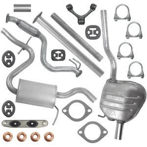 Zestaw tłumików Skoda Octavia 2 II od 2010 do 06/2013 1.2 TSI Sedan Kombi