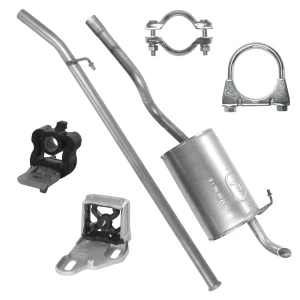 Zestaw tłumików Renault Clio 2 II od 1998 do 12/2006 1.2 Hatchback