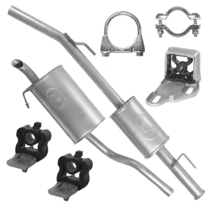 Zestaw tłumików Renault Clio 2 II od 2000 do 12/2005 1.6 Hatchback