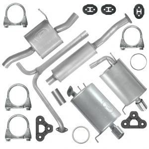 Zestaw tłumików Honda Accord 7 VII od 2003 do 2008 2.4 Sedan