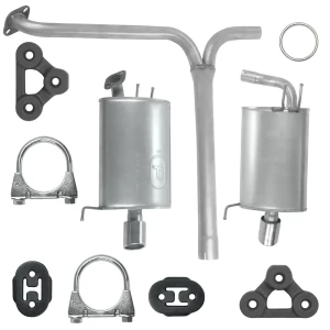 Zestaw tłumików Honda Accord 7 VII od 2003 do 2008 2.4 Sedan