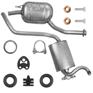 Zestaw tłumików Mercedes 190 W201 od 1982 do 07/1993 1.8 2.0 Sedan