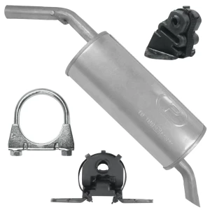 Tłumik końcowy Peugeot 207 1 I od 2006 do 04/2008 1.4 Hatchback Kombi