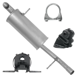 Tłumik końcowy Peugeot 207 1 I od 2006 do 12/2010 1.6 HDI Hatchback Cabrio