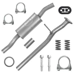 Tłumik środkowy Nissan Qashqai 1 I J10 od 2006 do 2014 2.0 Hatchback